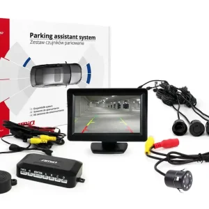 Časově Omezené Parkovací senzory s kamerou AMIO HD-307-IR a TFT displejem 4.3"