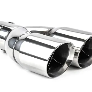 Cenová Bomba Dvojitá koncovka výfuku AMIO MT 022, 2x Ø 76 mm, kulatá