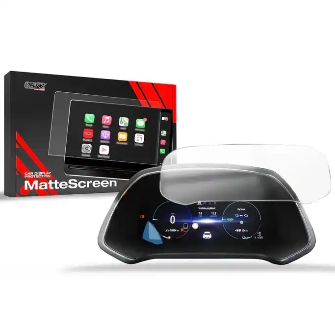 Matná fólie na displej GRIZZ Protector pro Renault Captur II Facelift (od roku 2024>) - displej Virtual Cockpit 10,4" Sleva