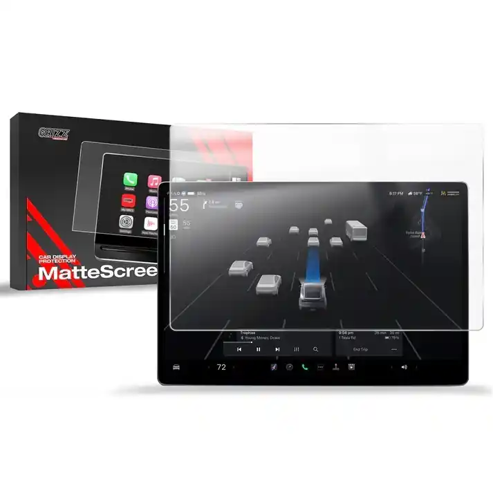 Matná fólie na displej GRIZZ Protector pro Tesla Model X Facelift (od roku 2025>) Nejlepší Volba