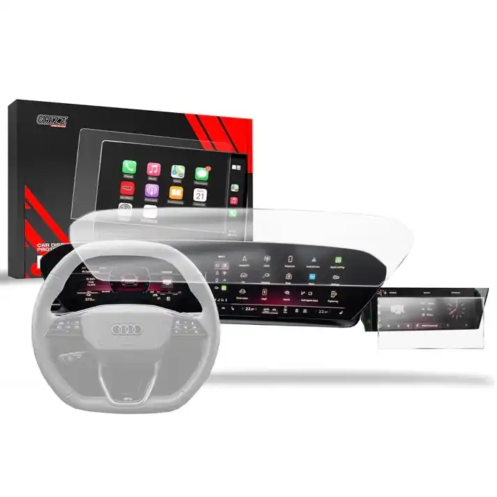 Aktuální Matné fólie na displej GRIZZ Protector 2v1 pro Audi SQ6 E-tron (od roku 2024>)