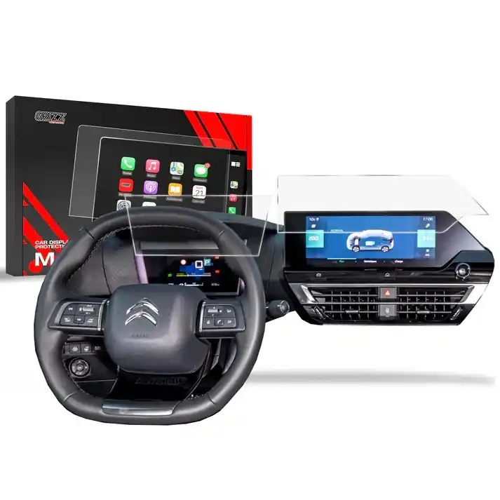 Akce Matné fólie na displej GRIZZ Protector 2v1 pro Citroen C4 X (od roku 2022>) - displej 10"