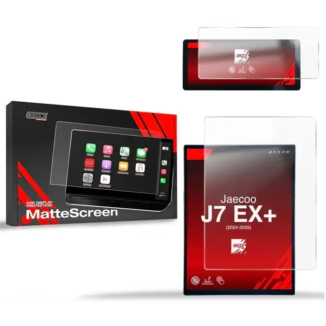 Matné fólie na displej GRIZZ Protector 2v1 pro Jaecoo 7 (od roku 2024>) - displej EX+ 14,8" Vysoce Kvalitní