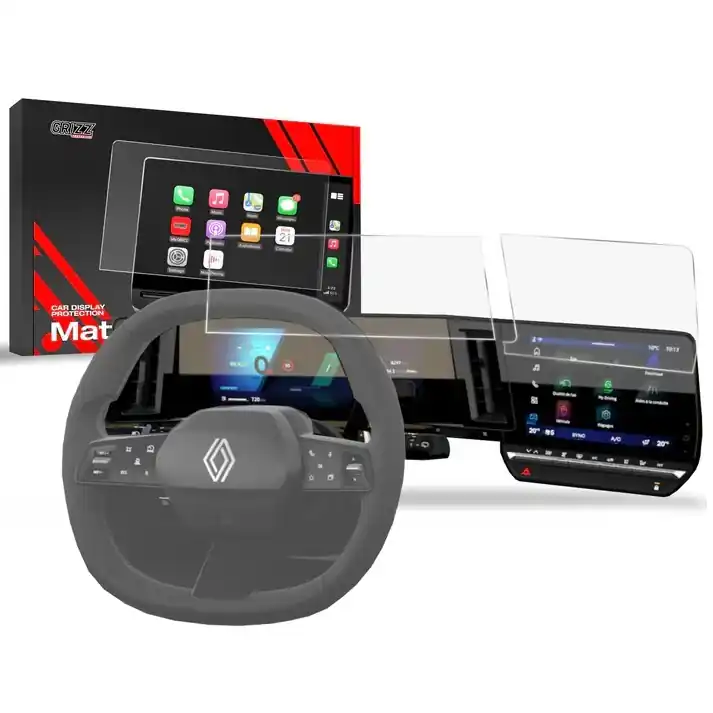 Matné fólie na displej GRIZZ Protector 2v1 pro Renault Austral (od roku 2022>) - displej 9" Přímo Od Výrobce