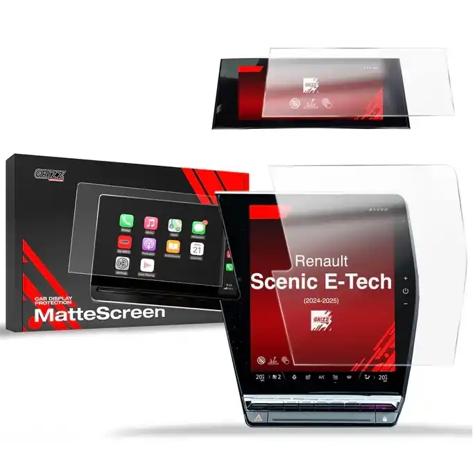 Matné fólie na displej GRIZZ Protector 2v1 pro Renault Scenic E-Tech (od roku 2024>) - displej 12" Hit Sezóny