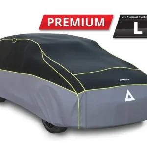Plachta na auto proti kroupám COMPASS PREMIUM L (480 x 177 x 119 cm) s bočním krytím Sezónní Sleva