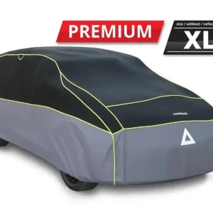 Plachta na auto proti kroupám COMPASS PREMIUM XL (530 x 177 x 119 cm) s bočním krytím Víkendová Akce