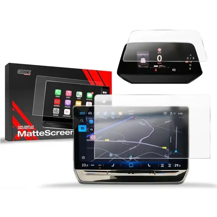 Ihned K Objednání Matné fólie na displej GRIZZ Protector 2v1 pro Volkswagen ID.4 Pro (od roku 2024>) - displej 12,9"
