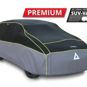 Nejlepší Cena Plachta na auto proti kroupám COMPASS PREMIUM SUV-VAN (530 x 205 x 160 cm) s bočním krytím