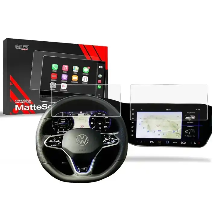 Must-Have Matné fólie na displej GRIZZ Protector 2v1 pro Volkswagen Touareg III (2018 - 2026) - displej Discover Premium