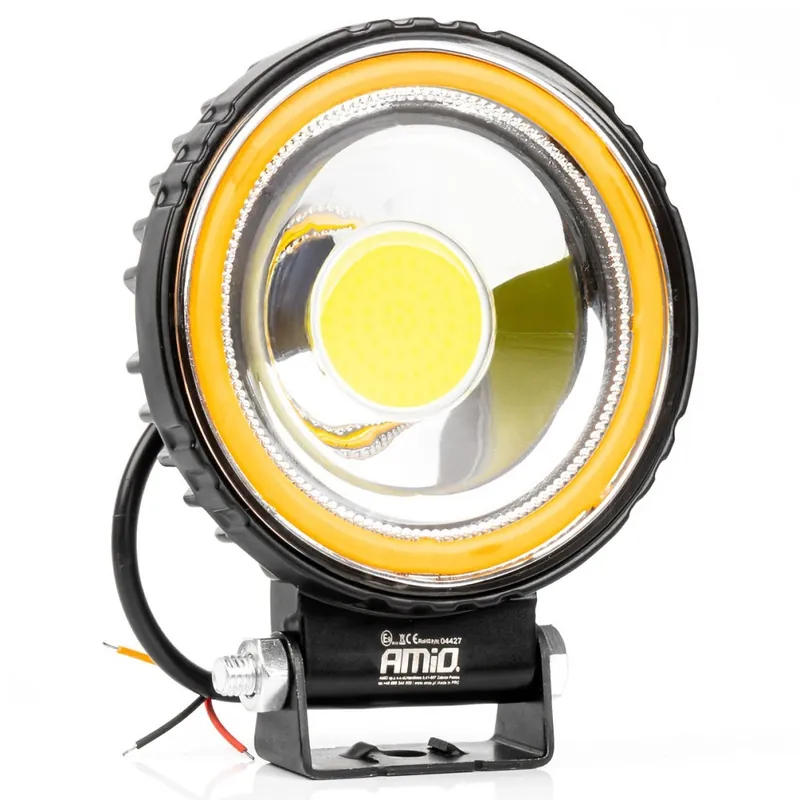 LED pracovní světlo 3600 LM 48W Ø 110x38 mm bílo oranžové AMIO Poslední Šance