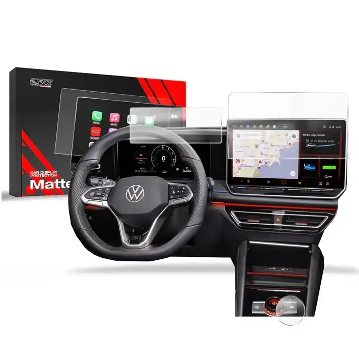 Cenový Hit Matné fólie na displej GRIZZ Protector 3v1 pro Volkswagen Tayron (od roku 2024>) - displej 12,9"