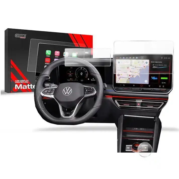 Matné fólie na displej GRIZZ Protector 3v1 pro Volkswagen Tayron (od roku 2024>) - displej 15" Odeslání Ihned