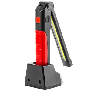 Inspekční AKU pracovní lampa AMIO WT12, nabíjecí 2000 mAh s dokovací stanicí, 500 LM Horká Nabídka
