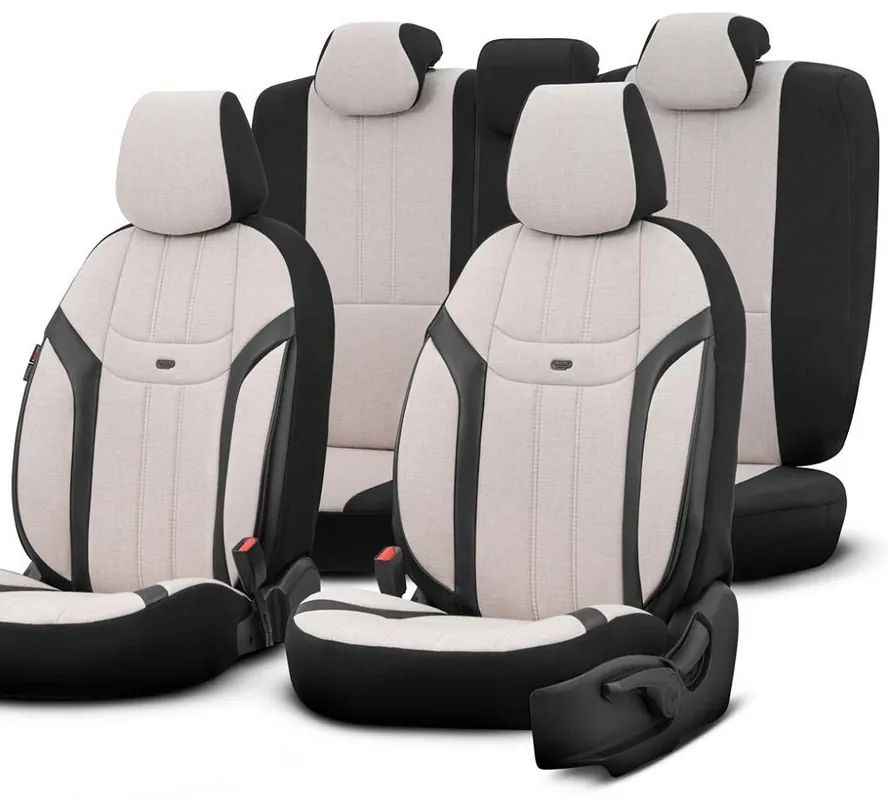 Omezená Nabídka Autopotahy univerzální OTOM SWAN 503 BEIGE 3-ZIP