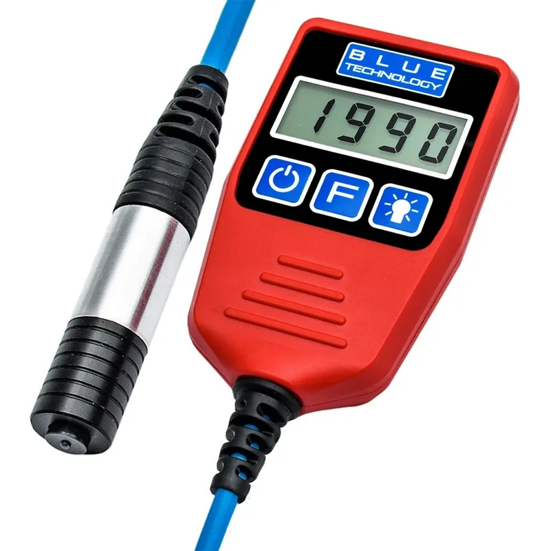 Nová Kolekce Měřič tloušťky laku BLUE TECHNOLOGY P-13-S-AL se stlačitelnou sondou 80 cm
