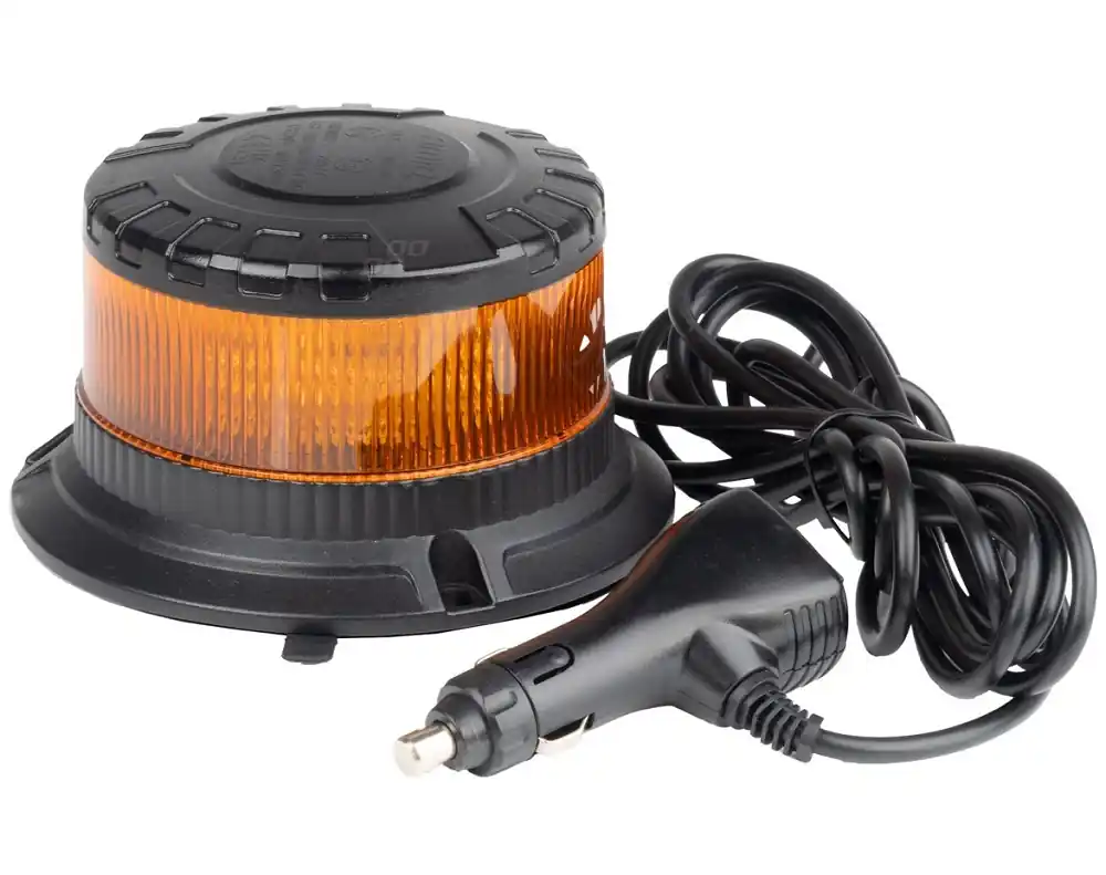 Top Prodej LED magnetický maják 12/24V, 16 LED, oranžový, do těžkého provozu AMIO W28M