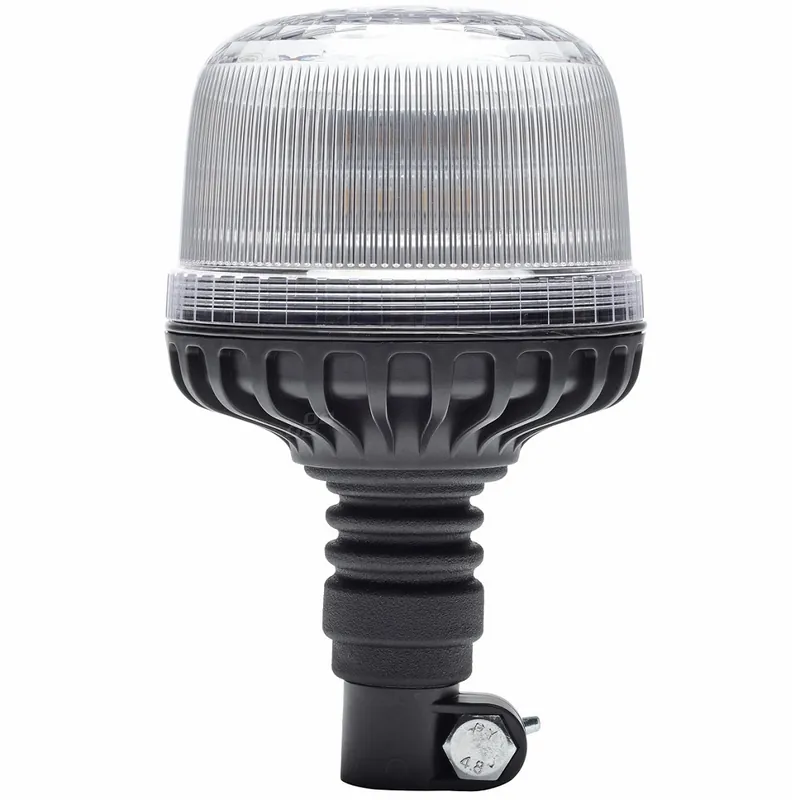 Nakupujte Hned LED maják na držák 12/24V, 24 LED, oranžový, bílý kryt, E9 AMIO W25P