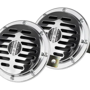Hit Sezóny Klaksony do auta AMIO SUPER HORN 12V 110 dB, chromované