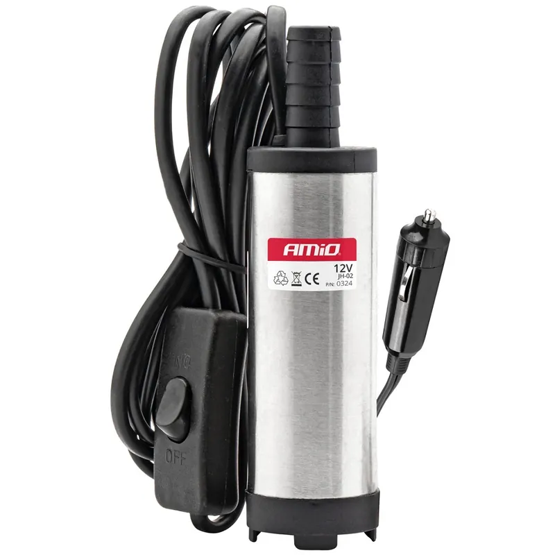 Kup Teď Mini čerpadlo na naftu 38 mm, 12V do zapalovače, 40W, 12 l/min AMIO