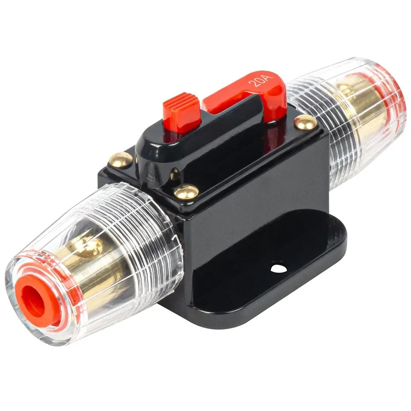 Nejlepší Cena Automobilová automatická pojistka 20A 12-48V, ø kabelu max. 8 mm AMIO