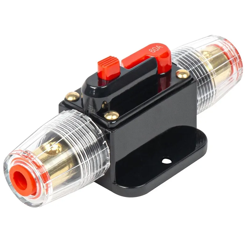 Automobilová automatická pojistka 60A 12-48V, ø kabelu max. 8 mm AMIO Levný