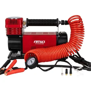 Kompresor AMIO HEAVY DUTY, 600W, 12V, 160 l/min, 10 bar, do náročných podmínek Rychlé Dodání
