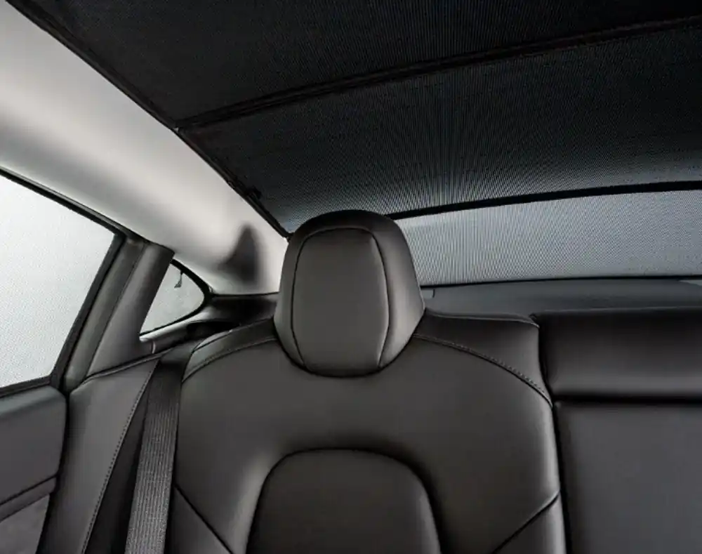 Nízká Cena Sluneční clony pro zadní panoramatickou střechu Tesla Model 3 (od roku 2019>) - Clim Air