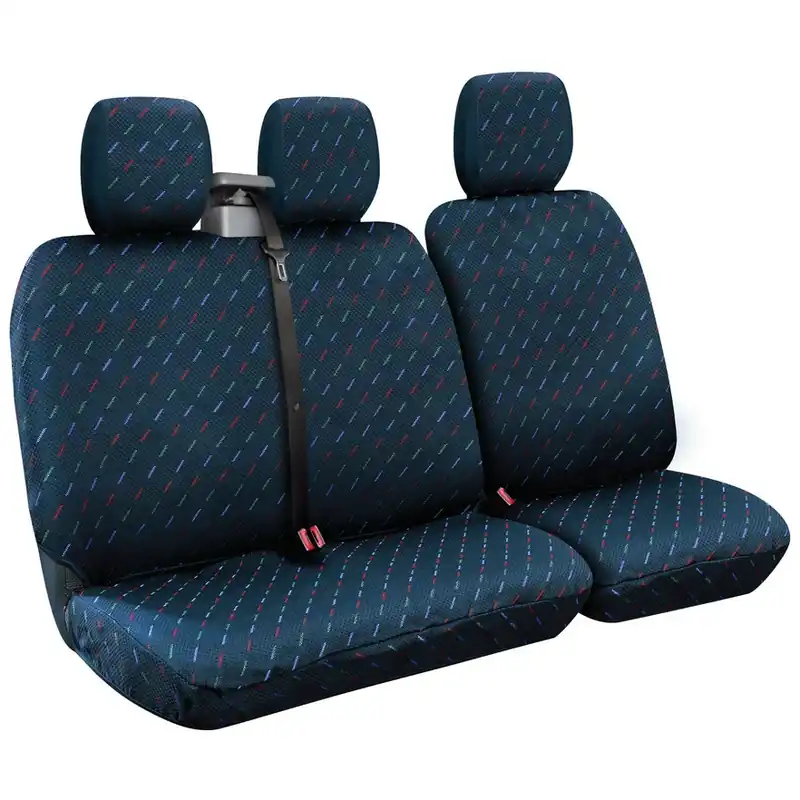 Autopotahy LAMPA DIDO-2 1+2 pro přední sedadla dodávek, modré Výprodej