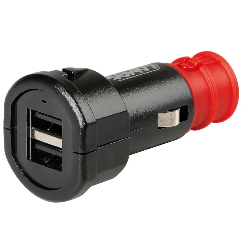 Kup Teď USB DIN/standard nabíječka se 2 porty 2.7A 12/32A LAMPA UNI TECH 2 USB