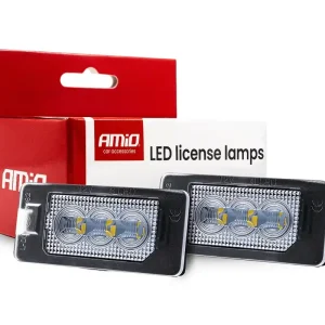 Víkendová Akce LED osvětlení SPZ BMW X6 F16 (2014 - 2019) CANBUS, 3 LED AMiO