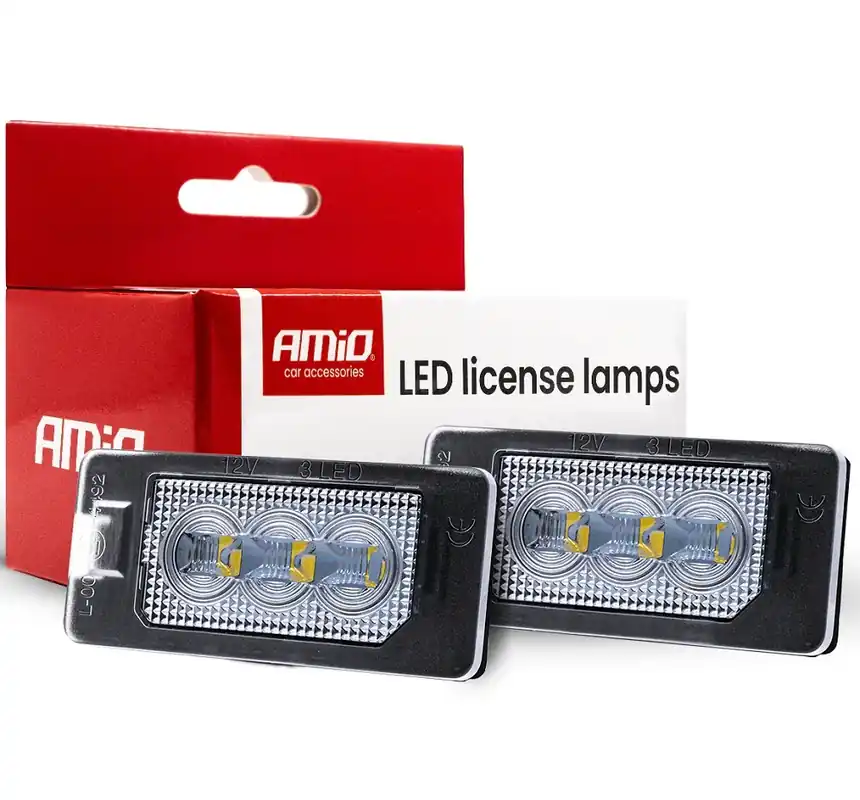 Víkendová Akce LED osvětlení SPZ BMW X6 F16 (2014 - 2019) CANBUS, 3 LED AMiO