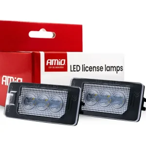 LED osvětlení SPZ Škoda Rapid (2012 - 2019) CANBUS, 3 LED AMiO Levný