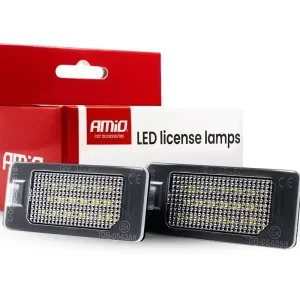 LED osvětlení SPZ Škoda Rapid (2012 - 2019) CANBUS, 18 LED AMiO Cenově Výhodný