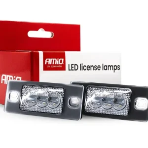 Super Cena LED osvětlení SPZ Škoda Fabia II (2006 - 2012) CANBUS, 3 LED AMiO