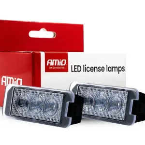 Speciální Cena LED osvětlení SPZ Seat Leon III (2012 - 2020) CANBUS, 3 LED AMiO