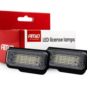 LED osvětlení SPZ Tesla Model S (2013 - 2016) CANBUS AMiO Časově Omezené