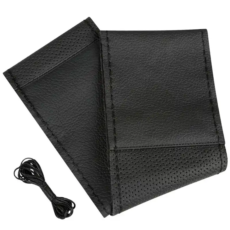 Horká Nabídka Kožený potah volantu 37-39 cm, černý LAMPA SPORT LEATHER