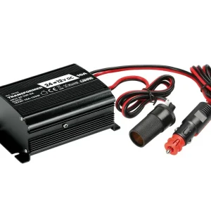 Měnič napětí z 24V > 12V 10A 120W s CL konektorem LAMPA Ověřený
