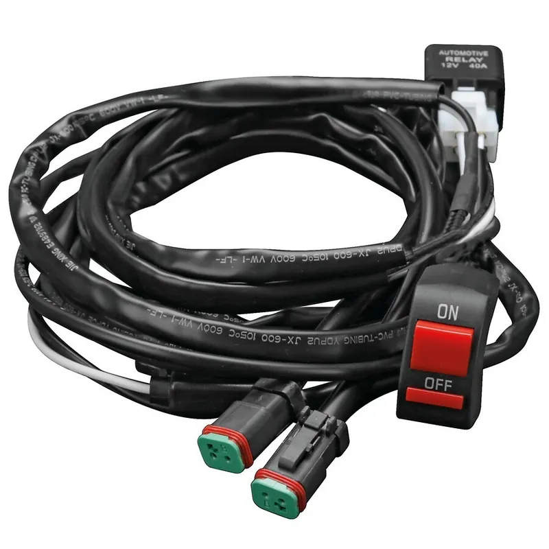 Moto vypínač na řídítka LAMPA LIGHTS WIRING KIT 250 cm Přímo Od Výrobce