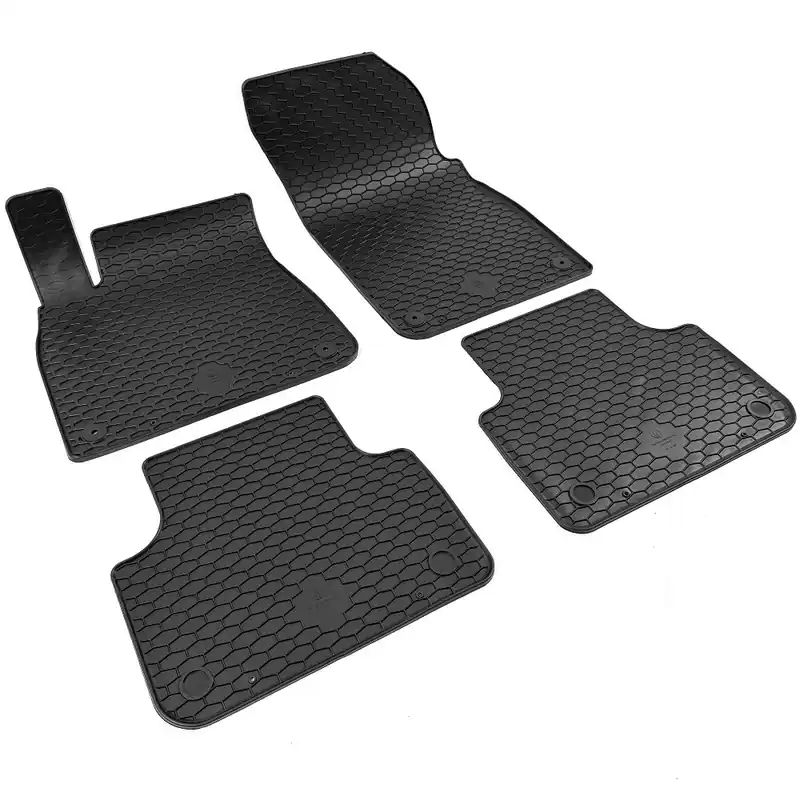 Levný Gumové koberce Audi Q8 Facelift (od roku 2023>) s fixací GUZU
