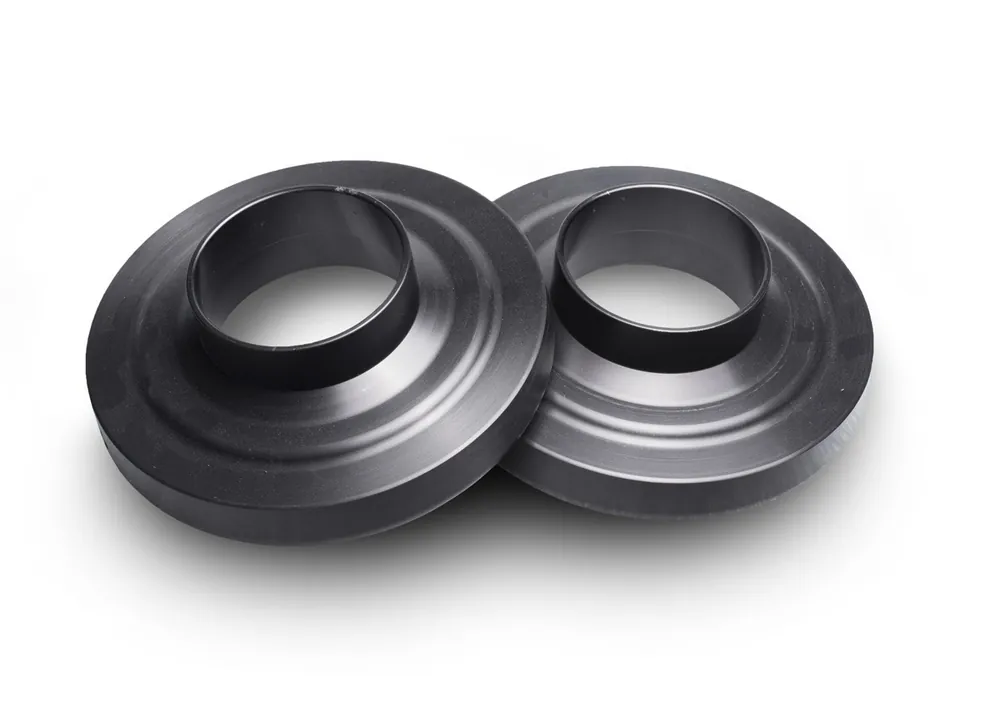 ST Suspensions podložky pro zvýšení vozu pro Audi A4, 8E, 8E2, 8EC, B6, B7, AWD, FWD, zvýšení přední nápravy +20 mm s uchycením př. tlumiče 51 mm Omezená Nabídka