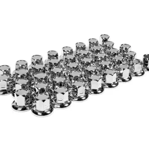 Nerezové leštěné kryty šroubů AMERICAN 32 mm 40 ks pro kamiony LAMPA Akční Cena