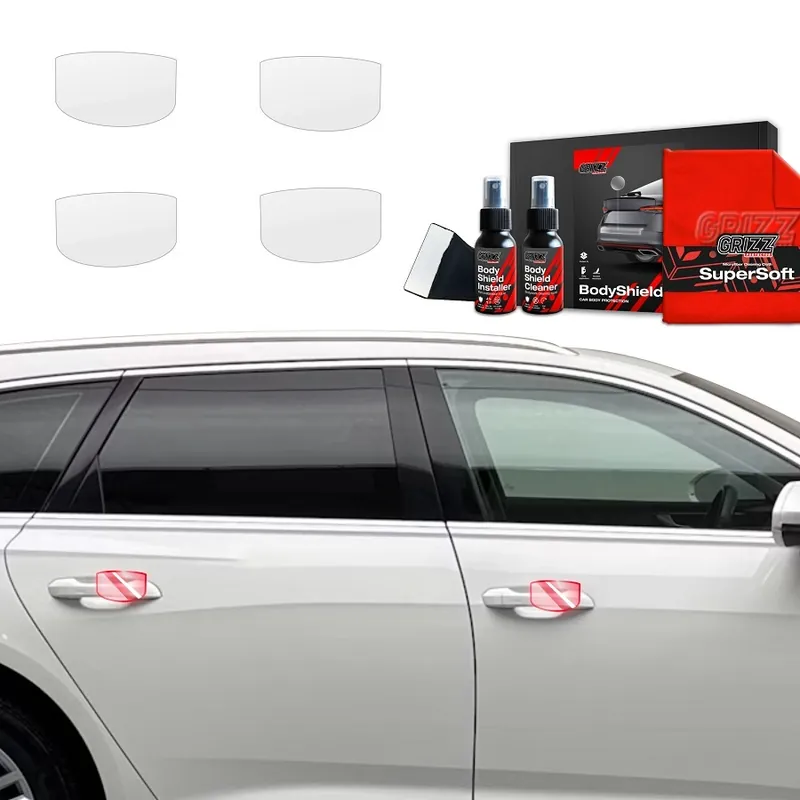Akční Nabídka Ochranné fólie pod kliky Audi A6 Sedan (2018 - 2023) GRIZZ Protector, 4 ks