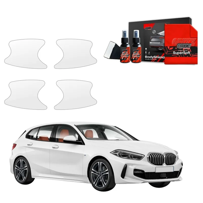 Ochranné fólie pod kliky BMW 1 F40 (2019 - 2024) GRIZZ Protector, 4 ks Hit Sezóny