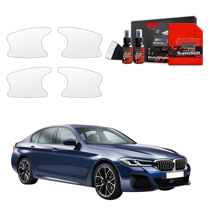 Jen Po Omezenou Doba Ochranné fólie pod kliky BMW 3 G20 Sedan (od roku 2024>) GRIZZ Protector, 4 ks