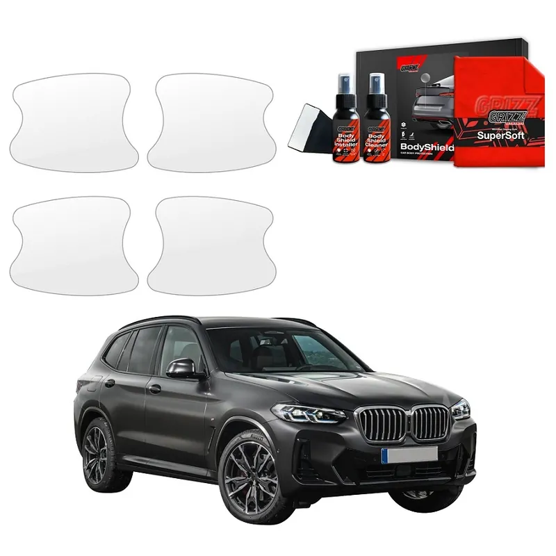 Ochranné fólie pod kliky BMW X3 G01 (2021 - 2024) GRIZZ Protector, 4 ks Horká Nabídka