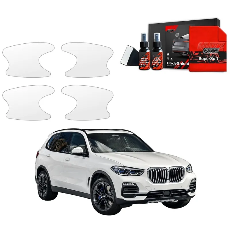 Ochranné fólie pod kliky BMW X5 G05 (2018 - 2023) GRIZZ Protector, 4 ks Víkendová Akce
