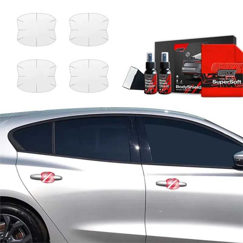 Ochranné fólie pod kliky Ford Focus IV Hatchback ST-Line X (2021 - 2025) GRIZZ Protector, 4 ks Top Prodej