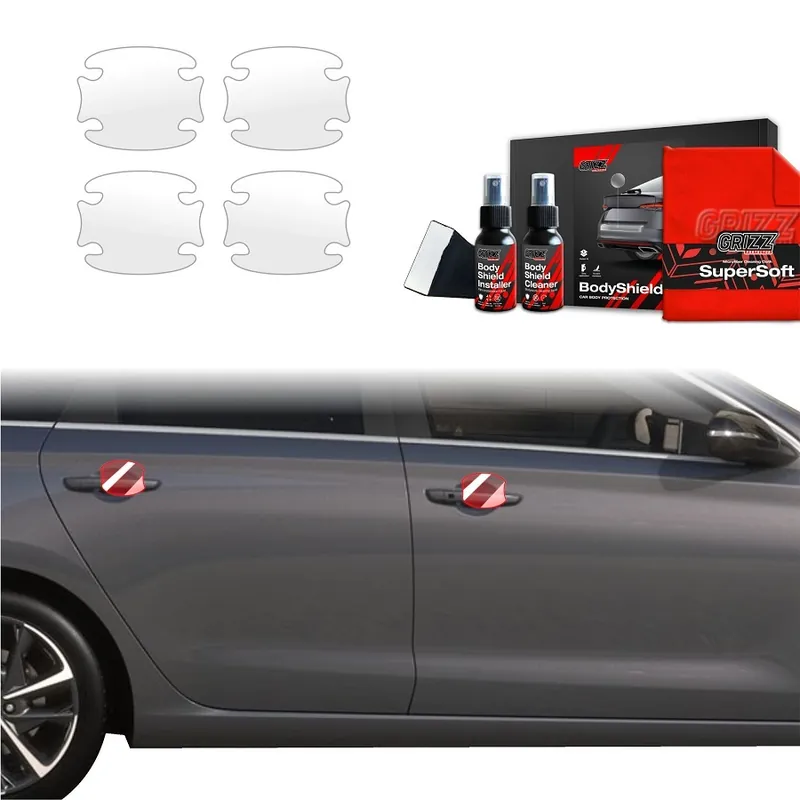 Ochranné fólie pod kliky Hyundai i30 III Combi Facelift (od roku 2020>) GRIZZ Protector, 4 ks Sleva